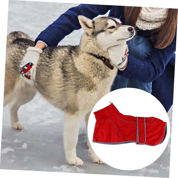 Водонепроникний дощовик для собак BESPORTBLE - надійний захист від дощу та вітру. Регульований дощовик для собак, підходить для прогулянок восени та в дощову погоду.