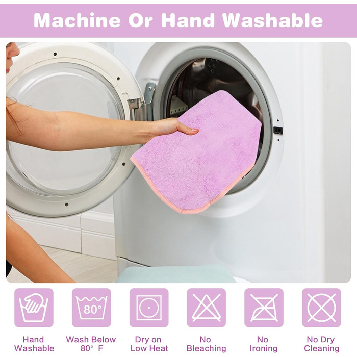 Рушник для собак і котів з капюшоном, швидковисихаючий, вбираючий, фіолетовий