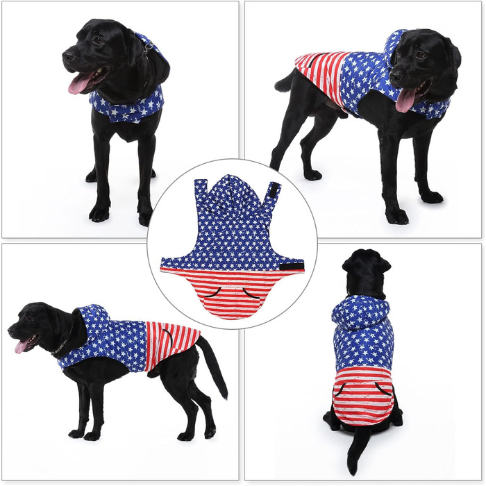 Водонепроникна вітрозахисна куртка для собак, теплий зимовий одяг для малих, середніх та великих собак - регульована, з отвором для повідка, ідеальна для прогулянок на вулиці