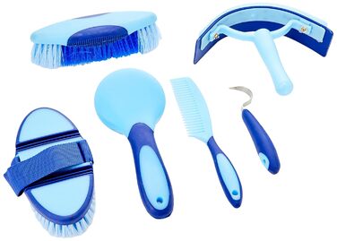 Сумка для грумінгу Rhinegold 0 з набором для догляду - блакитна, універсальний розмір