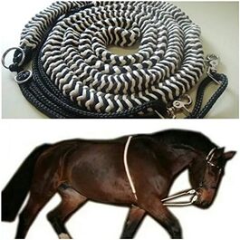 Лонжировочна тяга для коней - Оригінал - Зроблено в Німеччині, розмір XL