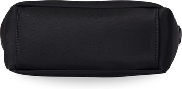 Сумка для собак Deluxe: багатофункціональна сумка через плече з кишенею для ласощів, сумкою для прогулянок, сумкою для корму, диспенсером для пакетів та магнітною застібкою - ідеально для прогулянок та тренувань (Чорний)