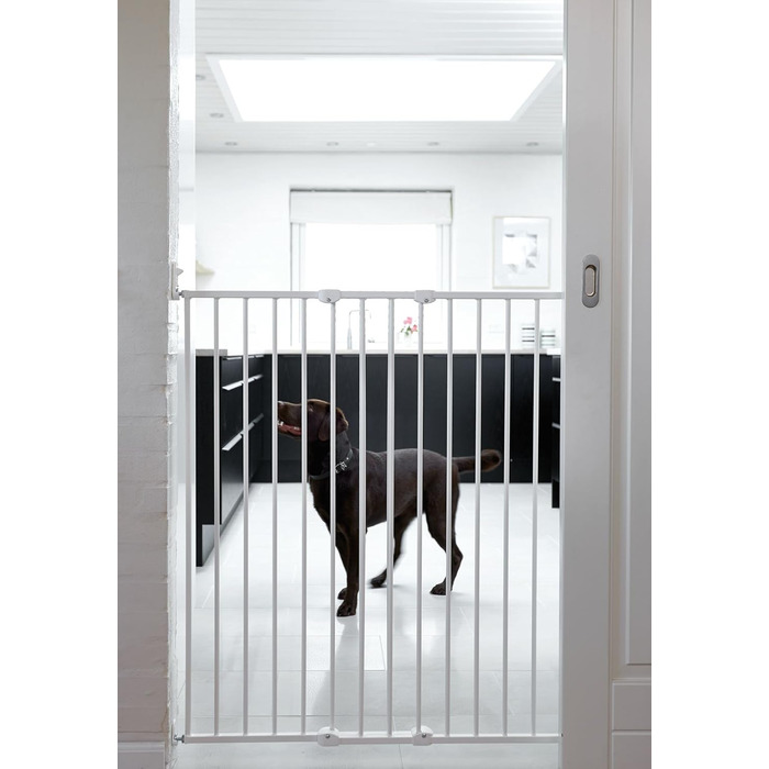 BabyDan Tor для захисту дітей та тварин, регульований, ширина 62,5-106,8 см, білий