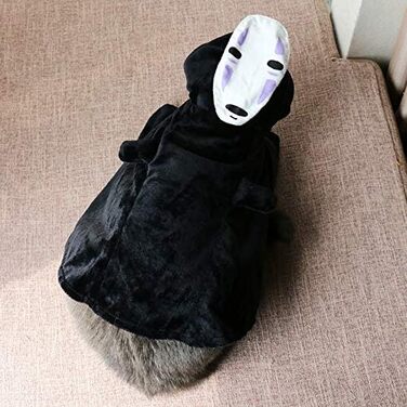 Костюм для собак та котів ChoChoCho Spirited Away No-Face, плюшевий косплей, ідеальний для Halloween, універсальний розмір