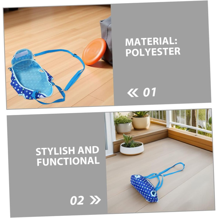 Сумка-переноска для собак та котів TOYANDONA, 2 шт. Регульований ремінь, для маленьких тварин, дихаюча сітка, для прогулянок