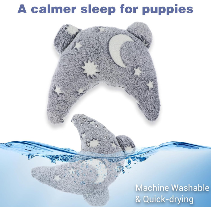 Подушка для котів та собак, U-подібна, м'яка, плюшева, заспокійлива іграшка, для маленьких собак, напівкругла, нічне світло, для полегшення суглобів