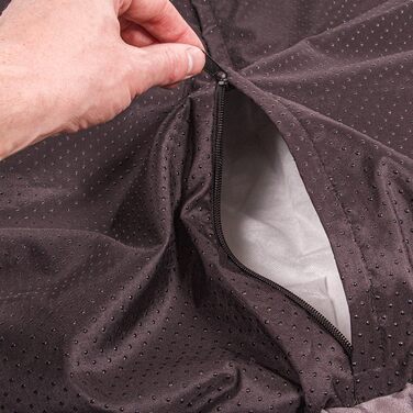 Кругле ліжко для собак Wallace & Jones Grace - зручне лежання для середніх собак | М'яке ліжко з бортиками, неслизьке | Колір коричнево-бежевий | Розмір M | 60 x 60 x 18 см