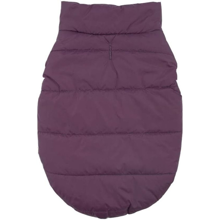 MISSMAO Теплий зимовий теплий одяг для собак з флісовою підкладкою та світловідбиваючими елементами (2XL, Темно-фіолетовий)