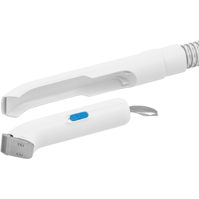 Машинка для стрижки собак з пилососом, 1.4 л, бездротова, 5 насадок, 350 Вт, гребені 3/6/9/12 мм, видалення шерсті, для собак