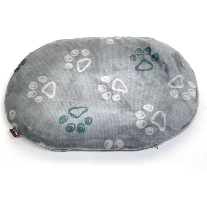 Корзина для собак Tigana з плетіння з лози, біла, 70 см (+ подушка)