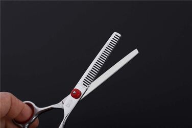 Набір професійних ножиць для грумінгу WYGC PETS: прямі та зігнуті ножиці для собак та котів, 6 дюймів, нержавіюча сталь