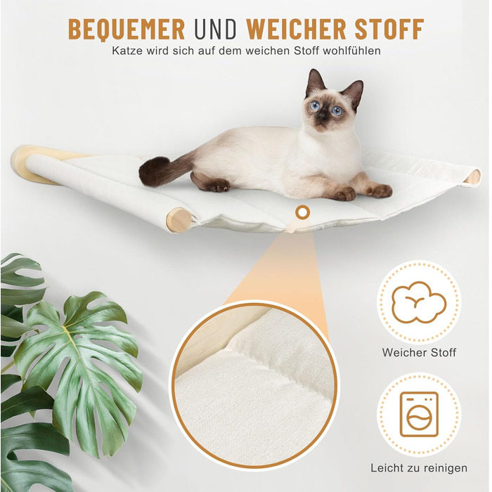 Настінна комплексна система для котів Lohofrnny: драбини, гамаки, когтеточки з натурального дерева, DIY