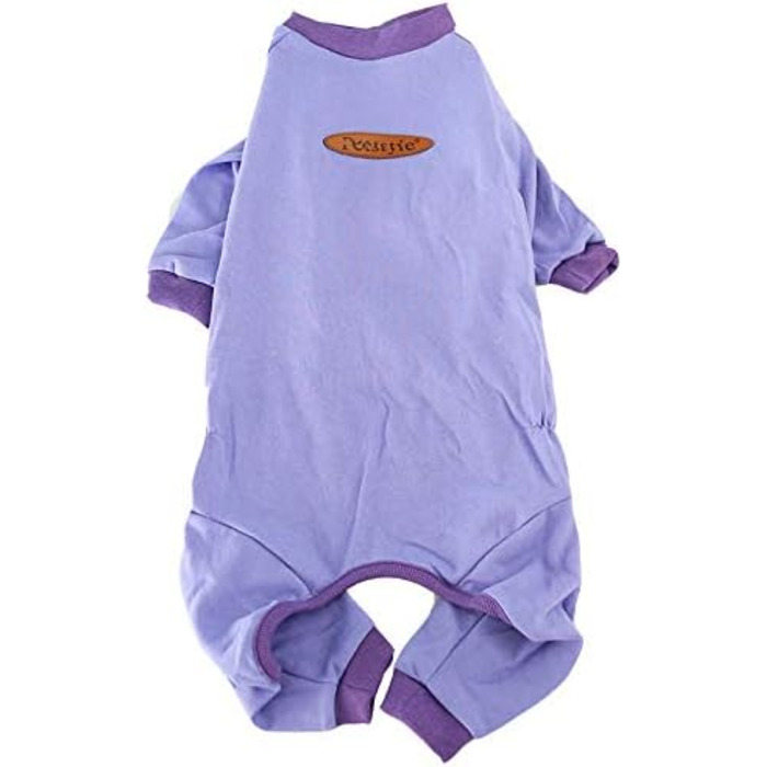 Піжама для собак великих порід: захист суглобів, анти-шерсть, фіолетовий колір