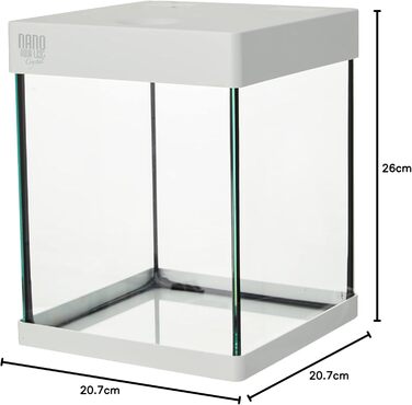 Акваріум ICA KNA10 Nano Aqua LED Crystal, 10 л