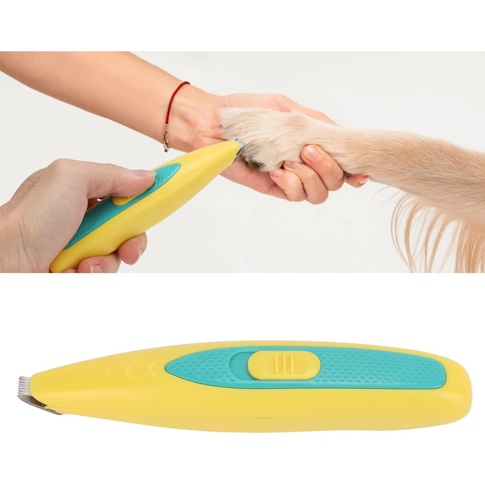 Бездротовий тример для собак та котів з щіткою, тихий, для догляду за домашніми тваринами