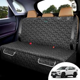 Водонепроникний чохол на заднє сидіння для собак Bench для SUV (RAV4, Honda CR-V, Subaru CrossTrek, Mazda CX5, Hyundai), міцний, нековзкий, захисний автосидіння для домашніх тварин