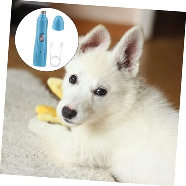 Електричний триммер для нігтів Milisten для собак та котів - тиха робота, регулювання швидкості, ергономічний дизайн