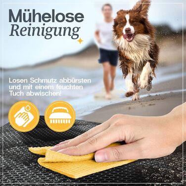 Автокрісло для собак PETPROVED - водонепроникний кошик для середніх собак, 21 кг, 75x58x36 см