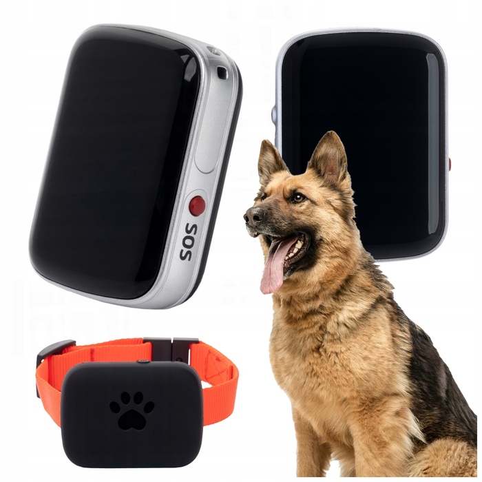 GPS-трекер для собак Locon DOG Max: нашийник із функцією швидкого скидання та керуванням через додаток (6 місяців)