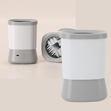 Автоматичний очищувач та масажер для лап собак Asixxsix, USB, 2 швидкості, 360° обертання, для собак малих та середніх порід