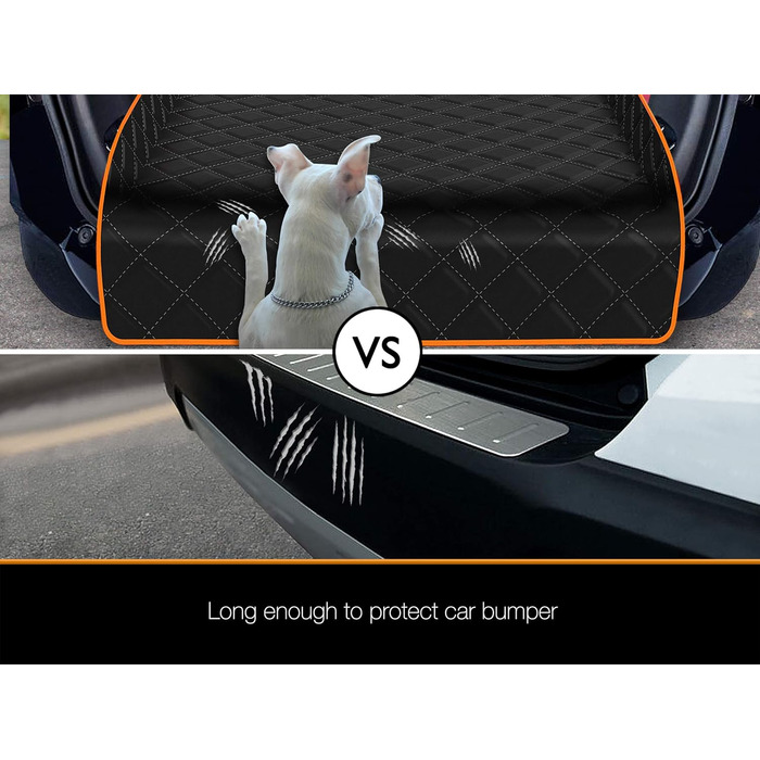 Водонепроникний чохол на сидіння для собак iBuddy LKW, 900D, для пікапів F150 F250 (XXL, чорний)