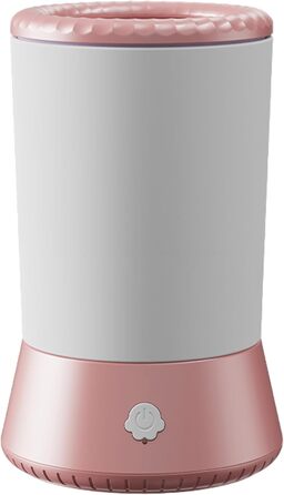 Очищувач лап для собак – мийка лап для собак, для собак та котів, 17 x 10 x 9 см, білий/рожевий