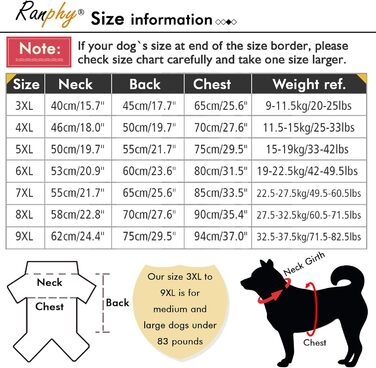 Водонепроникний дощовик для собак Ranphy середнього та великого розміру, з відбиваючими елементами, дихаючий, з захистом живота, для такс та лабрадорів, ультралегкий, безпечний, зелений, 6XL (обхват грудей: 80 см), зелено-чорний