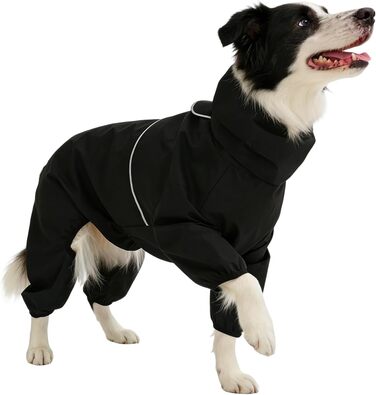 Зимовий теплий одяг для собак - вітронепроникний та дихаючий сніговий костюм | Комплект на всі тіло для собак, для прогулянок в снігу на Різдво та активного відпочинку на природі (одиничний атрибут, 2XL)