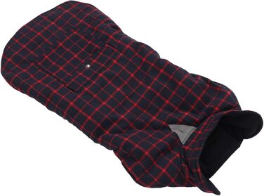 Зимовий теплий одяг для собак, вітрозахисний, в клітинку, для малих, середніх та великих собак, тепла флісова куртка для активностей на вулиці в холодну погоду (розмір L)