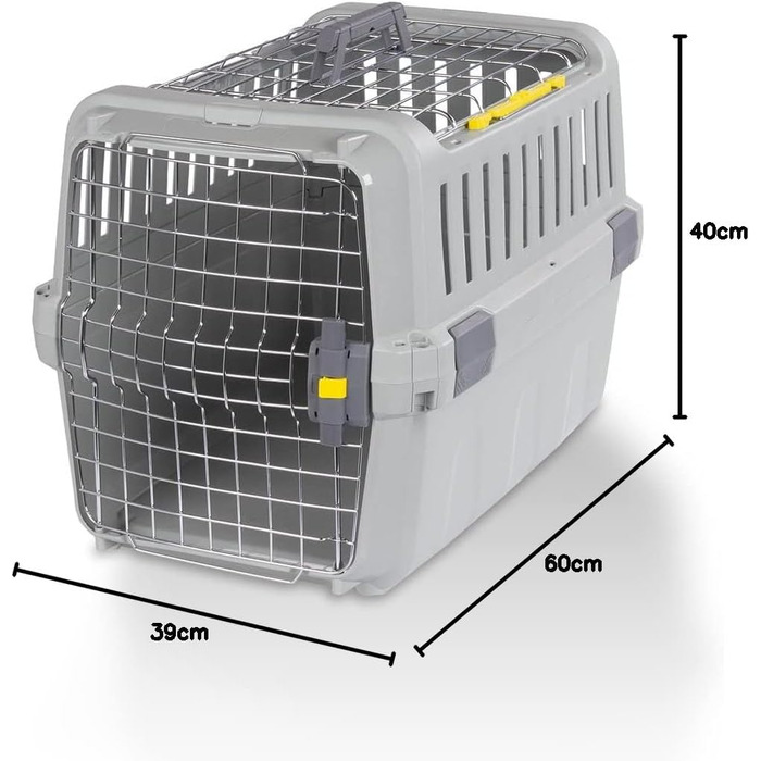 Транспортний бокс для собак Knuffelwuff Interstate M, 60 x 39 x 40 см