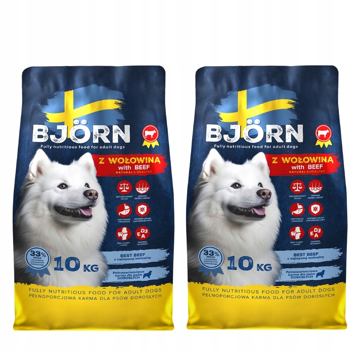 Сухий корм Björn Karma з яловичиною, 20 кг