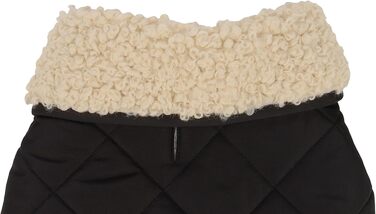 Теплий зимовий одяг для собак Flamingo Bonnie – чорний, розмір 55 см – преміум якість, водонепроникний, з плюшевою підкладкою