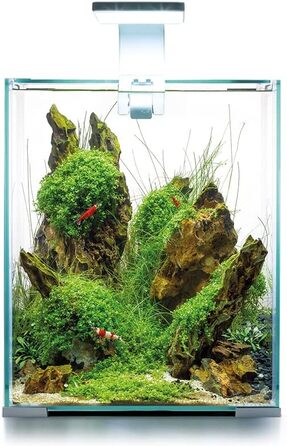 Aquael Shrimp Set SMART D&N 20 Білий акваріум для креветок, енергоощадний