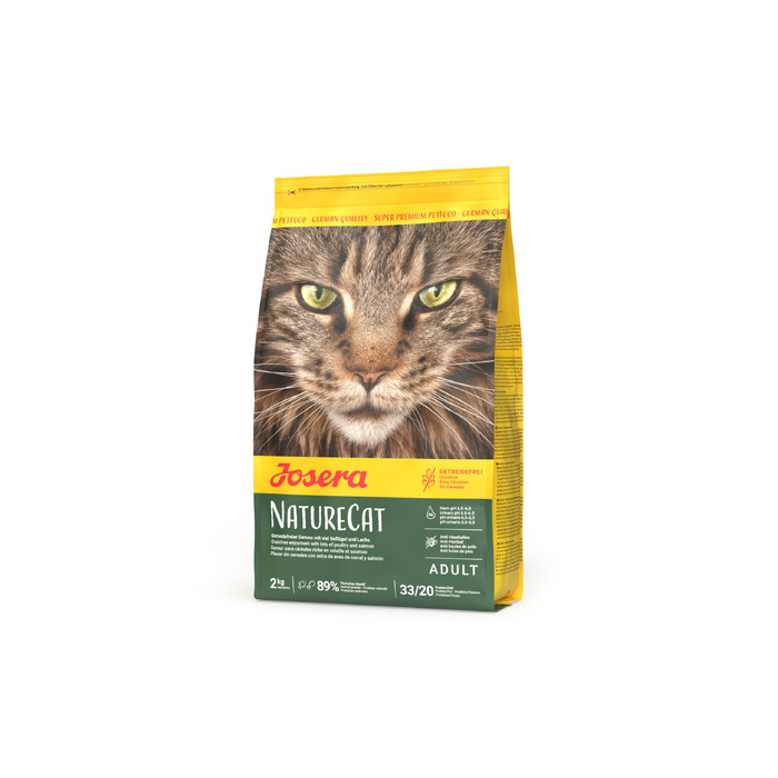 Сухий корм для котів Josera NatureCat з лососем та птицею, 10 кг