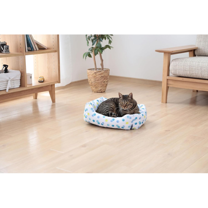 Килимок для тварин Iris Ohyama, корзина-іграшка, зручний, миючий, з антиковзким покриттям, 40x69x12 см, для собак та котів