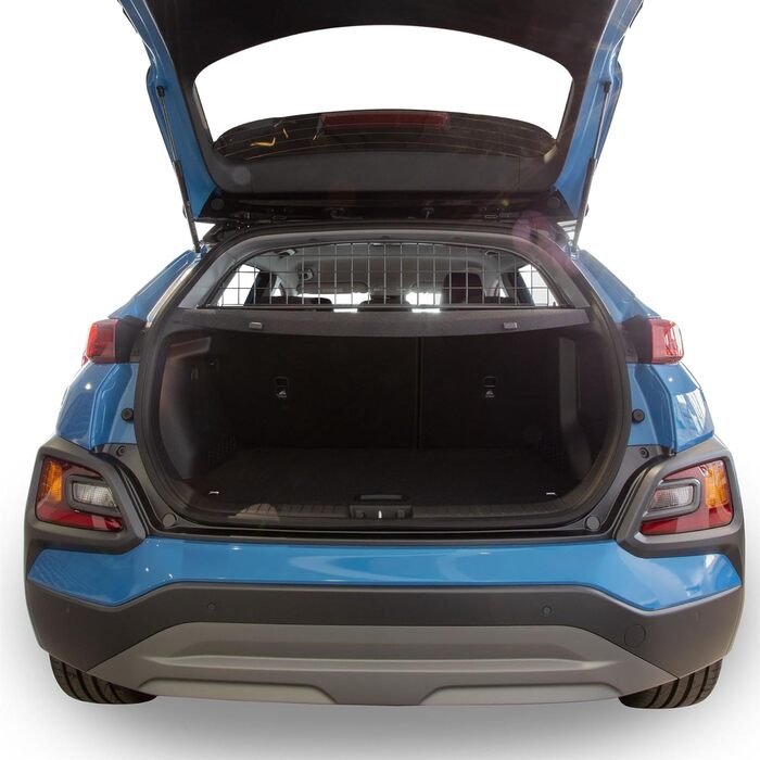 Сітка для собак Travall, сумісна з Hyundai Kona (2017-2023), захист багажника, сталева перегородка