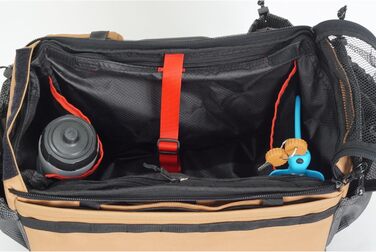 Корзина для домашніх тварин Vincita Caddy для Brompton, з алюмінієвим каркасом та сіткою, для велосипеда, сіра