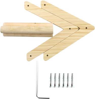 Іграшка для котів та собак Namvo Kratzball - кігтеточка з сизалю з вушками, проти нудьги