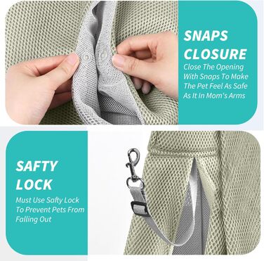 PETCUTE Сумка-переноска для собак, ручна сумка для маленьких собак з кріпленням для безпеки, дихаюча переноска до 6 кг, сумка на плече для прогулянок та активного відпочинку (Бежева)