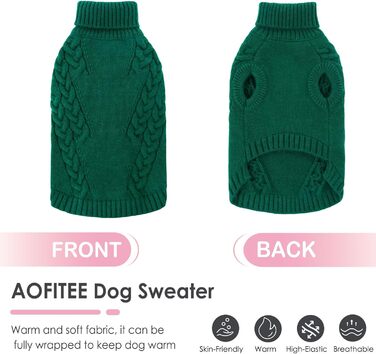 Лежанка для собак AOFITEE (XXL, темно-зелена)