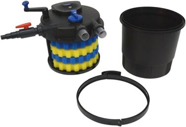 Біофільтр для ставка AquaOne CPF-20000 з УФ-C 36 Вт, для водойм до 40 000 л, очищувач води з ручною очисткою, проти водоростей