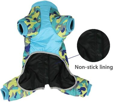 Тепла зимова куртка для собак: водонепроникна, для маленьких та середніх порід, чихуахуа, французький бульдог, мопс. Жовта куртка на клямках. Розмір S