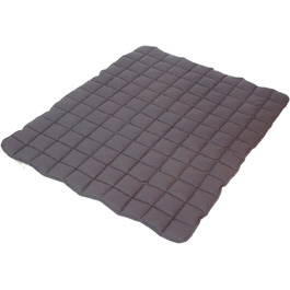 Лежак для собак Paw & Pillow XXL, стійкий до подряпин і укусів, для дому та вулиці, автомобільна і туристична підстилка, світло-сірий, вироблено в Німеччині, можна прати