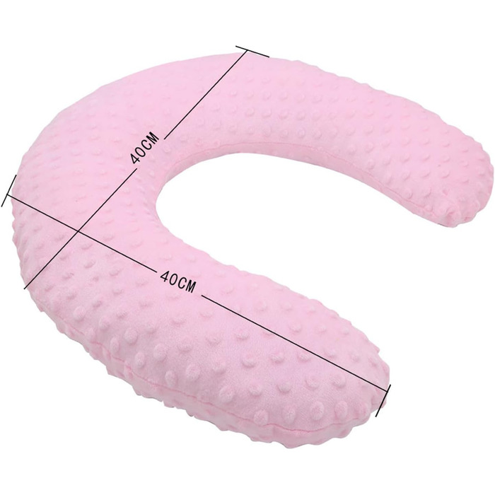 Подушка U-подібної форми для котів та собак, анатомічна подушка для підтримки шиї, м'яка та комфортна, сіра