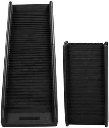 Сходинка для собак LEADZM, складна, до 50 кг, для багажника авто, чорна (160x40 см)