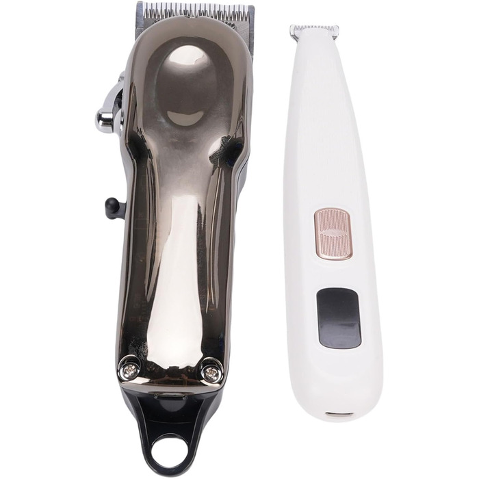 Набір для стрижки тварин Yinhing: бездротовий, тихий, з LED-дисплеєм, з нержавіючої сталі. Підходить для собак, котів, коней, корів, догляду за лапами, вухами та очима