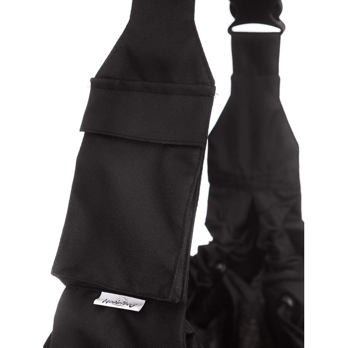 Травельник для собак та котів PillowPrim: зручний переносник для домашніх тварин на плечі (чорний)