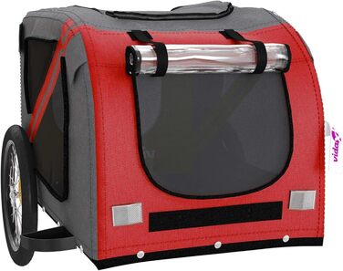 Навіс для велосипеда з переносною кліткою для собак та котів Oxford & Eisen, 133,5x69x73,5 см, модель 93880