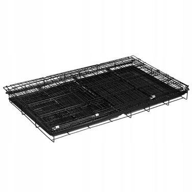 Металевий вольєр-клітка Springos для великих собак, 100 x 60 x 70 см