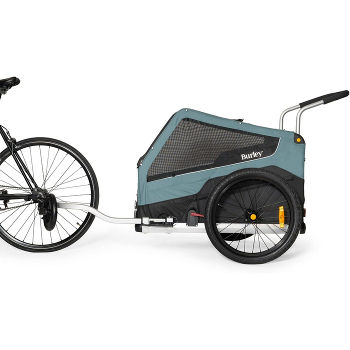 Причіп для тварин Burley Bark Ranger, чорний/синій, універсальний розмір